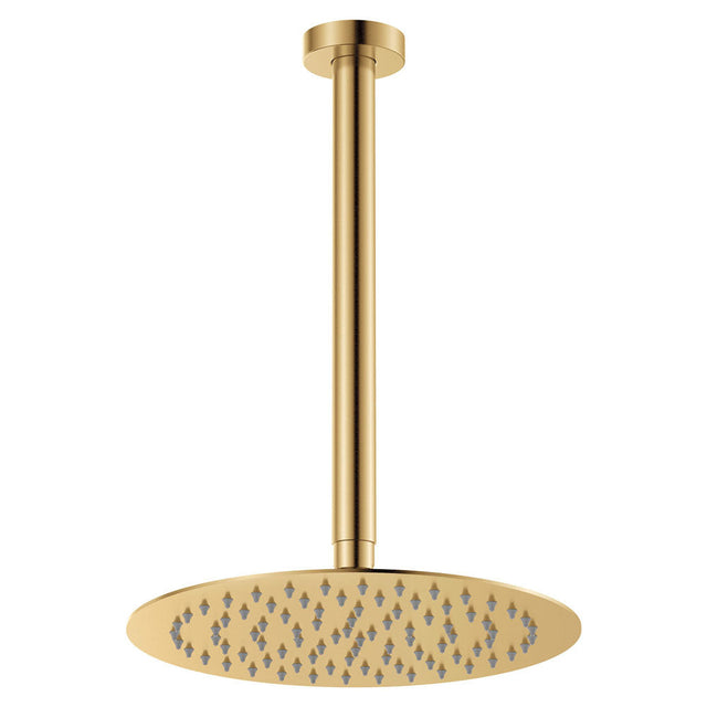Fienza 411125UB-C Kaya Shower Dropper Set Urban Brass - Ceiling Shower Set