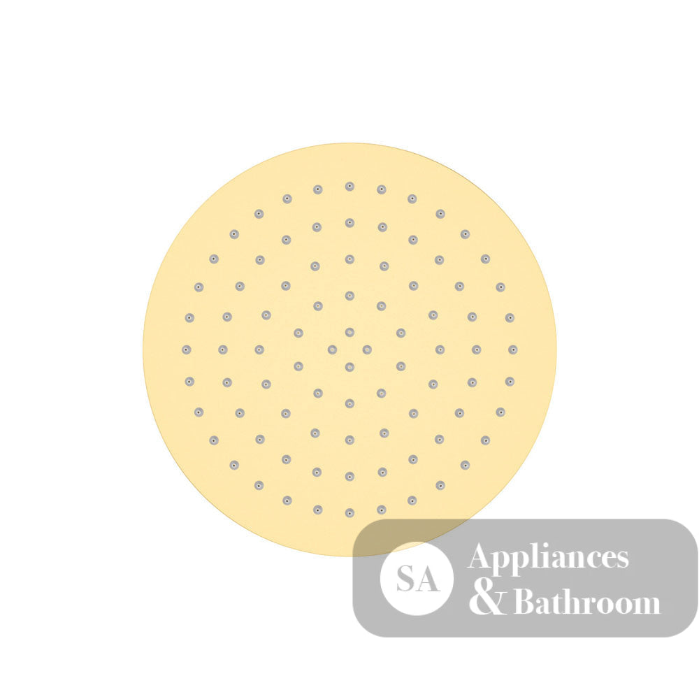 Fienza 411125UB Kaya Round Shower Head 250mm Urban Brass - Shower Head Only