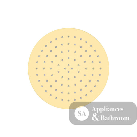 Fienza 411125UB Kaya Round Shower Head 250mm Urban Brass - Shower Head Only