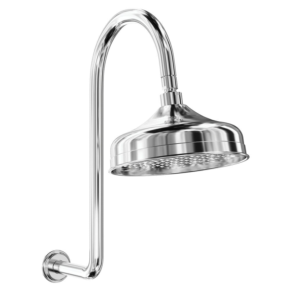Fienza 411138-A Lillian Wall Arm Shower Set Chrome - Wall Arm Showers