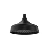 Fienza 411138B Lillian Shower Head Matte Black - Shower Head Only