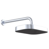 Fienza 411139-B Kuro Shower Arm Set Soft Square Head Chrome