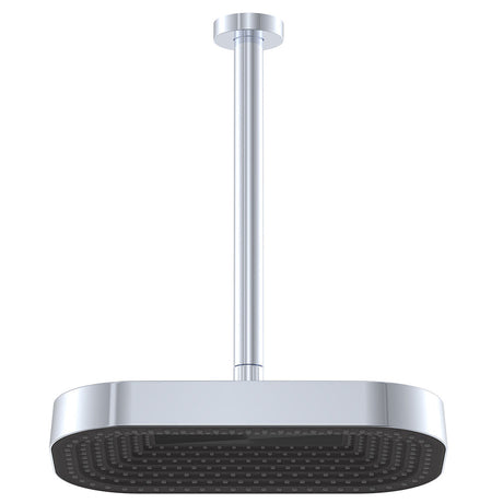 Fienza 411139-C Kuro Shower Dropper Set Soft Square Head Chrome