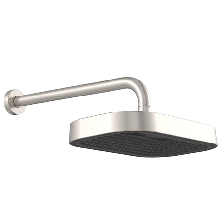 Fienza 411139BN-B Kuro Shower Arm Set Soft Square Head Brushed Nickel