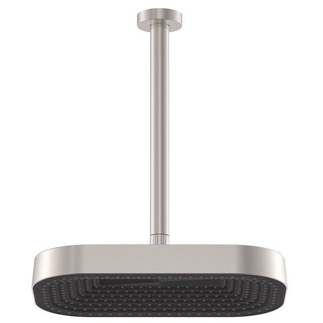 Fienza 411139BN-C Kuro Shower Dropper Set Soft Square Head Brushed Nickel