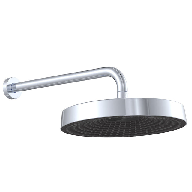 Fienza 411140-B Kuro Shower Arm Set Round Head Chrome