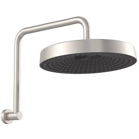 Fienza 411140BN-A Kuro Gooseneck Shower Arm Set Round Head Brushed Nickel