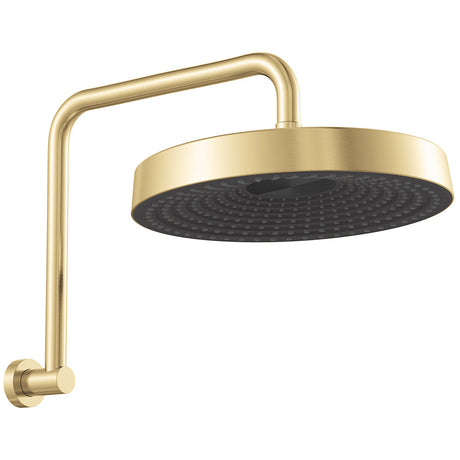 Fienza 411140UB-A Kuro Gooseneck Shower Arm Set Round Head Urban Brass