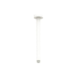 Fienza 422114MW Kaya Round Shower Dropper Matte White - Shower Ceiling Arms