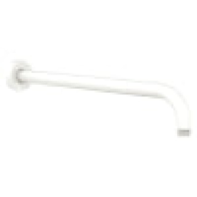 Fienza 422118MW Kaya Round Shower Arm Matte White - Shower Wall Arms
