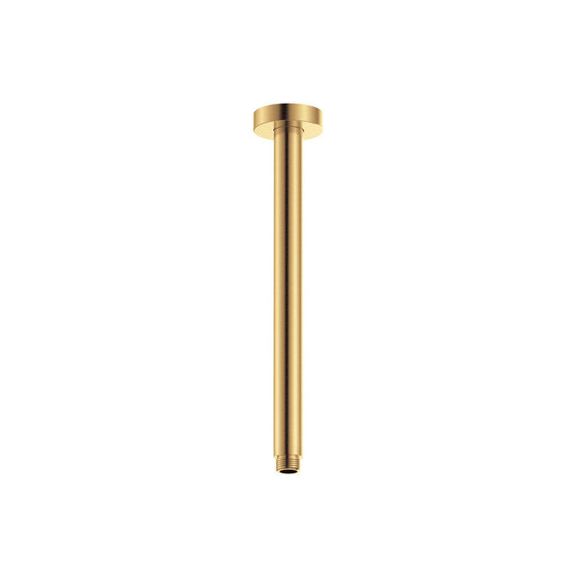 Fienza 422119B Kaya Round Shower Dropper Urban Brass - Shower Ceiling Arms
