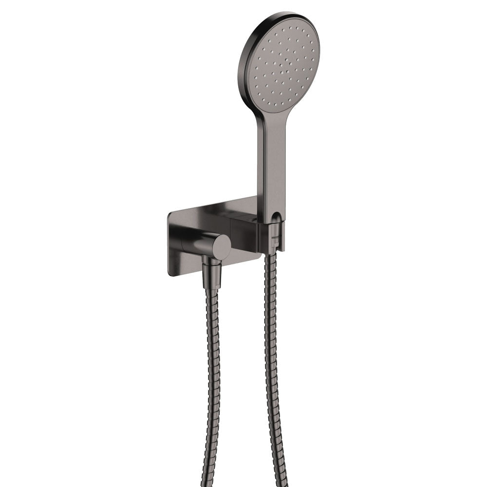 Fienza 43311UB Kaya Hand Shower Rectangular Plate Gunmetal Grey - Hand Shower