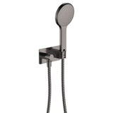 Fienza 43311UB Kaya Hand Shower Rectangular Plate Gunmetal Grey - Hand Shower