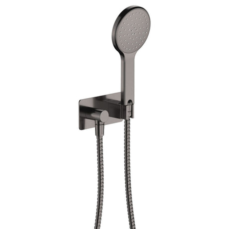Fienza 43311UB Kaya Hand Shower Rectangular Plate Gunmetal Grey - Hand Shower