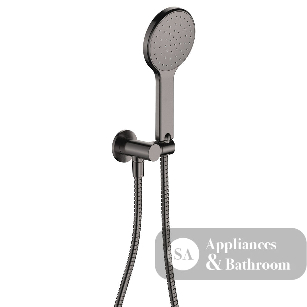 Fienza 43311UB Kaya Hand Shower Rectangular Plate Gunmetal Grey - Hand Shower