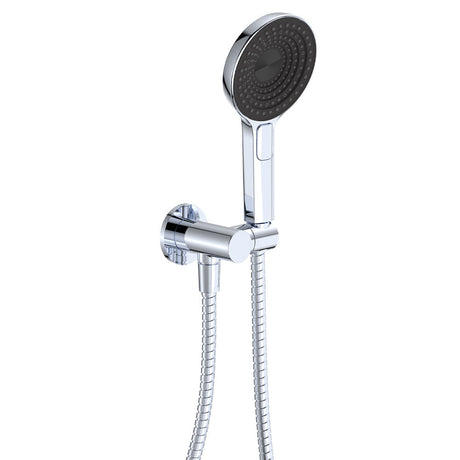 Fienza 433140 Kuro Hand Shower Round Plate Round Head Chrome