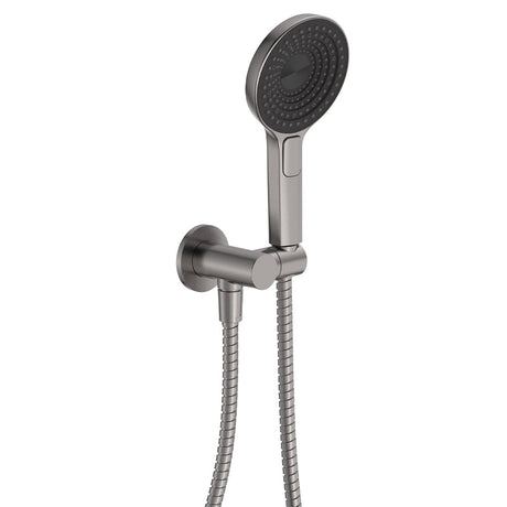 Fienza 433140GM Kuro Hand Shower Round Plate Round Head Gun Metal
