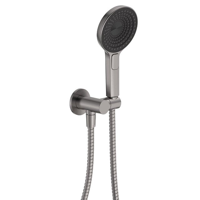 Fienza 433140GM Kuro Hand Shower Round Plate Round Head Gun Metal