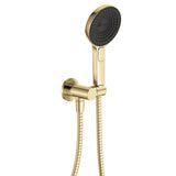 Fienza 433140UB Kuro Hand Shower Round Plate Round Head Urban Brass