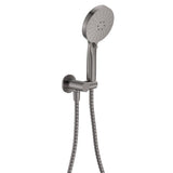 Fienza 433202GM Empire Slim Hand Shower Round Plate Gun Metal - Hand Showers