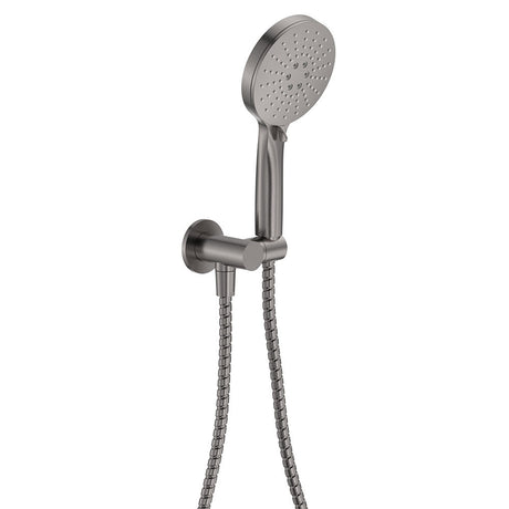 Fienza 433202GM Empire Slim Hand Shower Round Plate Gun Metal - Hand Showers