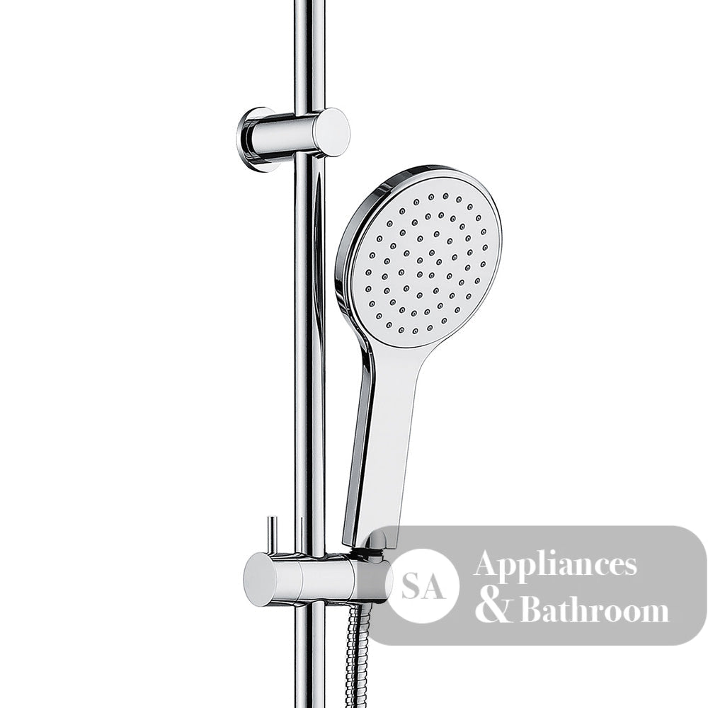 Fienza Kaya Shower Rail Chrome 444109 Showers