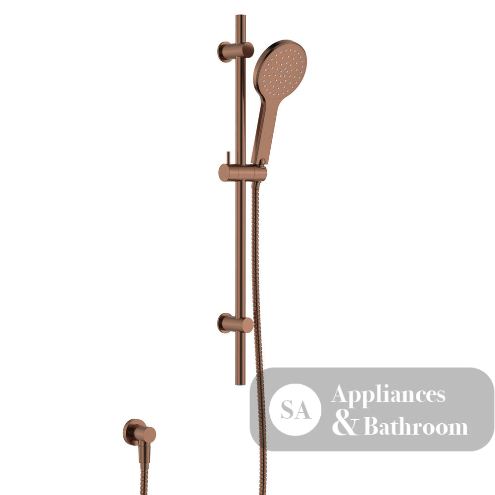 Fienza 444109CO Kaya Shower Rail Brushed Copper - Rail Showers