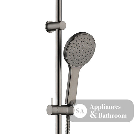 Fienza Kaya Rail Shower Gun Metal 444109Gm Showers