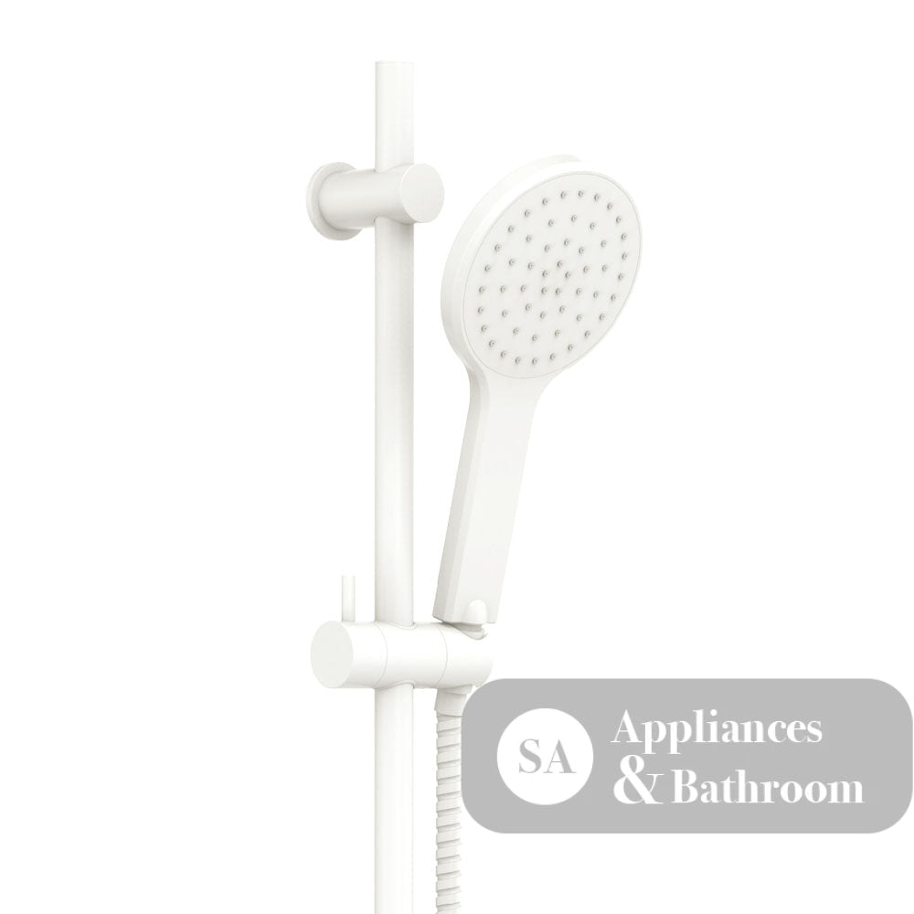 Fienza 444109MW Kaya Shower Rail Matte White - Rail Showers