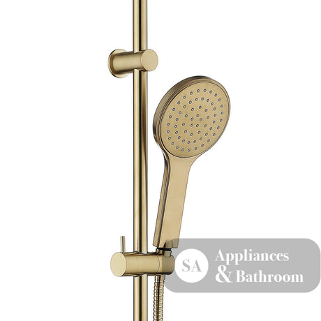 Fienza Kaya Rail Shower Urban Brass 444109Ub Showers