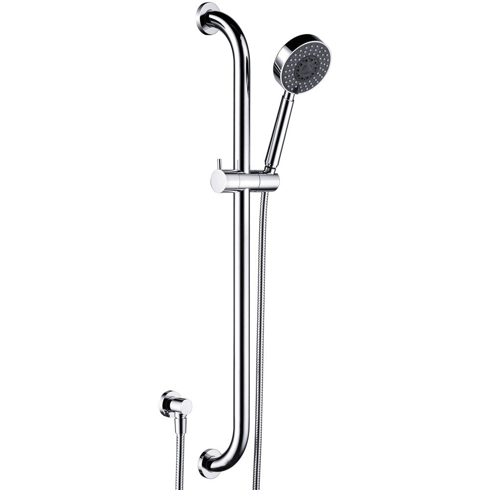 Fienza 444112 Stella Care Chrome Rail Shower - Rail Shower