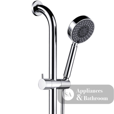 Fienza 444112 Stella Care Chrome Rail Shower - Rail Shower