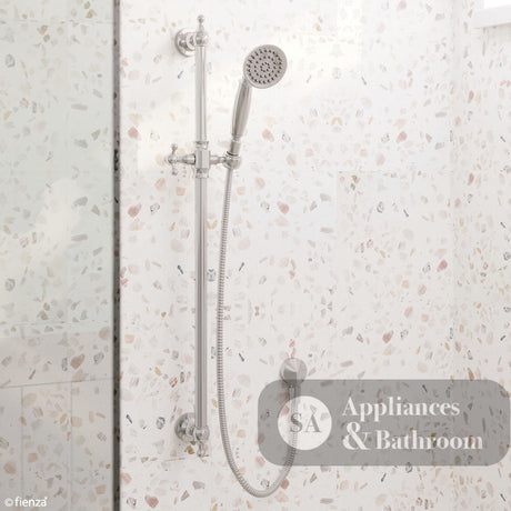 Fienza Lillian Rail Shower Brushed Nickel 444114Bn Showers