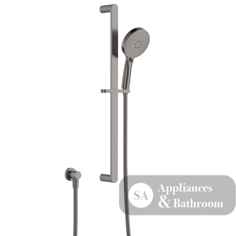 Fienza 444118GM Empire Slim Rail Shower Gun Metal - Rail Showers
