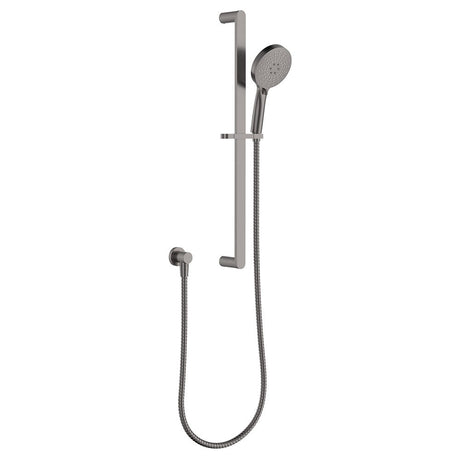 Fienza 444118GM Empire Slim Rail Shower Gun Metal - Rail Showers