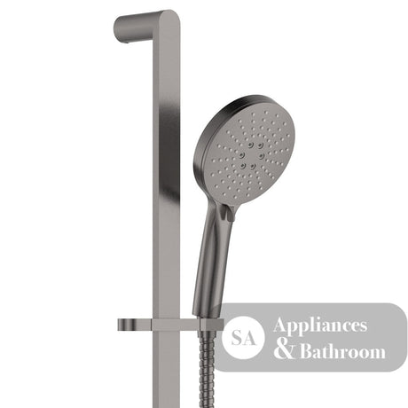Fienza 444118GM Empire Slim Rail Shower Gun Metal - Rail Showers