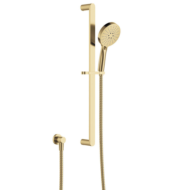 Fienza 444118UB Empire Slim Rail Shower Urban Brass - Rail Showers