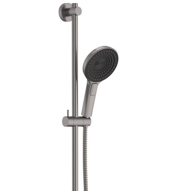 Fienza 444140GM Kuro Rail Shower Round Gun Metal