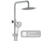 Fienza Kaya Chrome Twin Shower 455109 Showers