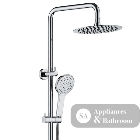 Fienza Kaya Chrome Twin Shower 455109 Showers