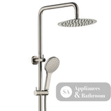 Fienza Kaya Brushed Nickel Twin Shower 455109Bn Showers