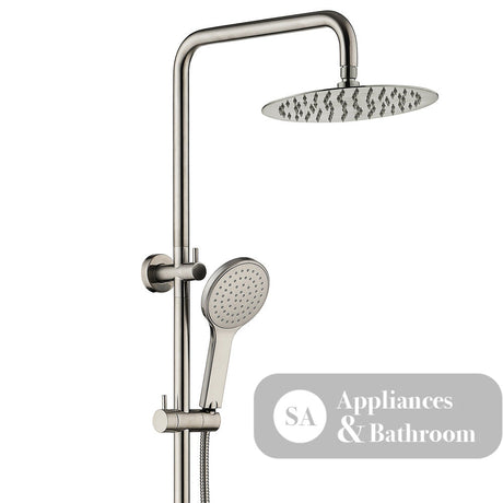 Fienza Kaya Brushed Nickel Twin Shower 455109Bn Showers