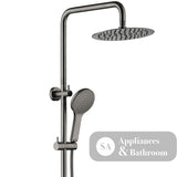 Fienza Kaya Gun Metal Twin Shower 455109Gm Showers