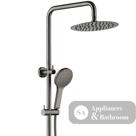 Fienza Kaya Gun Metal Twin Shower 455109Gm Showers