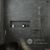 Fienza Kaya Gun Metal Twin Shower 455109Gm Showers