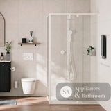 Fienza 455109MW Kaya Twin Shower Matte White - Twin Showers