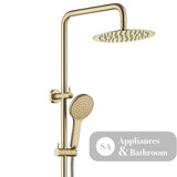 Fienza Kaya Urban Brass Twin Shower 455109Ub Showers
