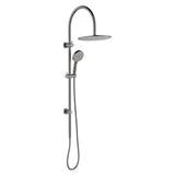 Fienza 455110GM Empire Slim Curved Twin Shower Gun Metal - Twin Showers