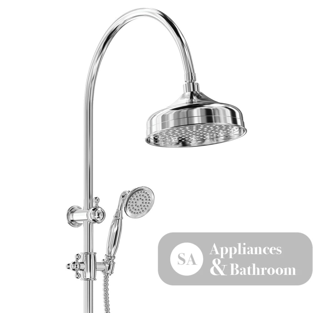 Fienza Lillian Twin Shower Chrome 455114 Showers
