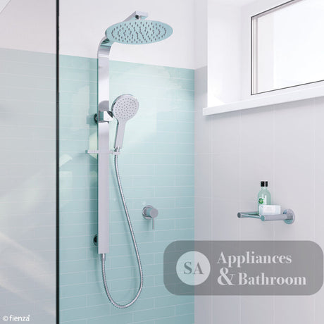 Fienza Kaya Deluxe Twin Shower Chrome 455119 Showers